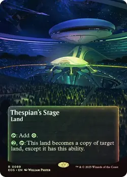 MTG - Thespian's Stage - Foil - Stellar Sights - Edge of Eternities - Magic - Image 1
