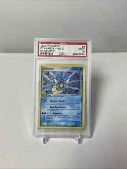 Pokemon Gyarados EX Deoxys Holo Rare #8 PSA 9 Mint - Image 1