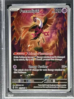 2024 Pokemon Shrouded Fable ** FEZANDIPITI ** Illustration Rare #73 💎 PSA 10💎 - Image 2