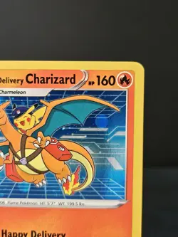 Pokemon TCG Special Delivery Charizard SWSH075 Near Mint Holo Promo Pikachu - Image 4