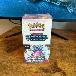 Pokemon TCG Scarlet & Violet Temporal Forces Half Booster Box (18 Packs) - Image 1