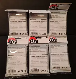 Pokemon Center Van Gogh Pikachu Eevee Snorlax COMPLETE SET of 6 Sleeves Packs - Image 2