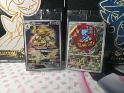 Alakazam & Riolu - Pokemon - Mega Evolution Pokemon Center ETB Promos - Sealed - Image 1