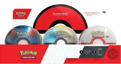 2024 Q4 Poke Ball Tin Display Pokemon TCG - Image 1