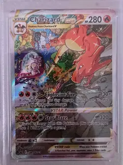 Charizard VSTAR #262 PSA 8 - SWSH Ultra Premium Promo Holo Rare Pokemon - Image 3