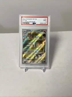 2024 POKEMON TEF EN-TEMPORAL FORCES ILLUSTRATION RARE #167 LITTEN PSA 9 - Image 1