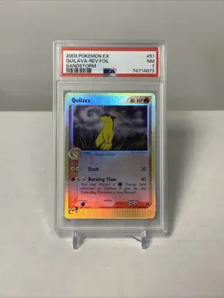 2003 Pokemon EX Sandstorm 51 Quilava Reverse PSA 7 NM - Image 1