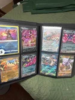 Pokemon TCG Binder full of Exs and Vs all NM condition - Image 3