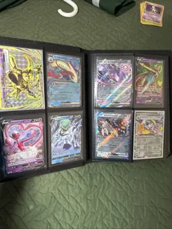 Pokemon TCG Binder full of Exs and Vs all NM condition - Image 4