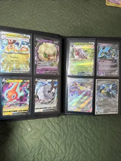 Pokemon TCG Binder full of Exs and Vs all NM condition - Image 5