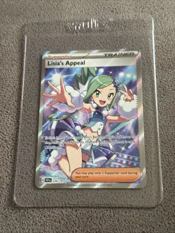 Pokemon Surging Sparks Full Art Ultra Rare Trainer Lisia's Appeal 234/191 - Image 1