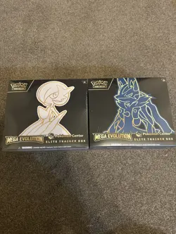 Pokemon TCG: Mega Evolution Pokemon Center ETB (Lucario & Gardevoir Pair) - Image 1