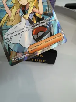TCG Pokemon Lillie's Determination 169/132 Mega Evolution Ultra Rare Holo NM/M - Image 4