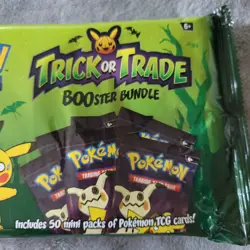 Nintendo Pokemon TCG 2023 Trick or Trade BOOster Bundle - 27 Open Packs - Image 3