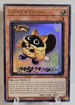 Yugioh Cooky Yummy JUSH-EN017 Ultra Rare 1st Edition NM - Image 1