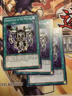 Abyss-scale of the Mizuchi (3x) LTGY-EN064 Common - 1st Edition NM Yugioh - Image 1
