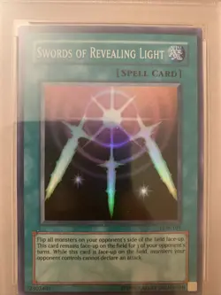Swords of Revealing Light LOB-101 PSA 8 NM-Mint Legend Of Blue Eyes White Dragon - Image 3
