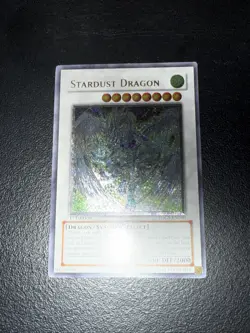 Yu-Gi-Oh Stardust Dragon Ultimate Rare 1st Edition Lightly Played TDGS-EN040 - Image 1
