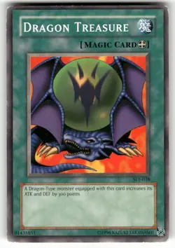 Dragon Treasure Starter Deck: Joey Yugioh Lightly played - Image 1