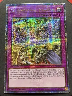 Dimensional Barrier | RA01-EN072 | Quarter Century Secret Rare | Yu-Gi-Oh! - Image 4