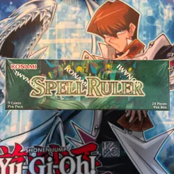 YuGiOh Spell Ruler Booster Box - 24 Packs - Brand New - Konami Factory Sealed! - Image 3