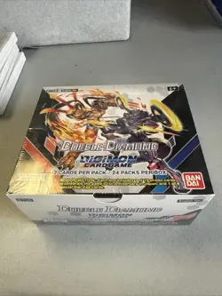 Digimon Card Game: Double Diamond Booster Box FACTORY SEAL **NEW** - Image 1