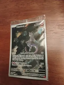 Pokemon TCG Mewtwo 052 Scarlet & Violet Promo Holo Card SEALED - Image 1