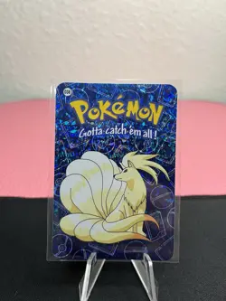 Ninetales #38 - Vintage Vending Machine Prism Sticker 2000 - Pokemon Card - Image 1
