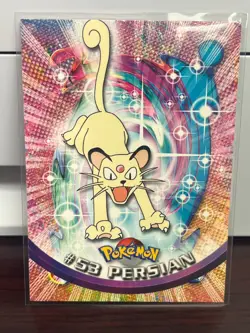 Persian #53 Topps Green Label Non Foil Pokemon Card - Image 1