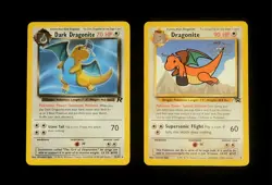 Dark Dragonite 22/82 Rare Team Rocket Unlimited Pokemon Card WB Black Star Promo - Image 2