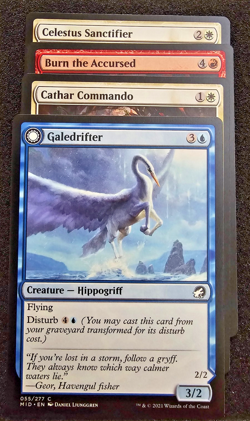Magic The Gathering - 4x Playing Card (See Pictures For Content) #4 - Image 1