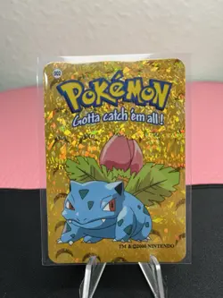 Ivysaur #2 - Vintage Vending Machine Prism Sticker 2000 - Pokemon Card - Image 2