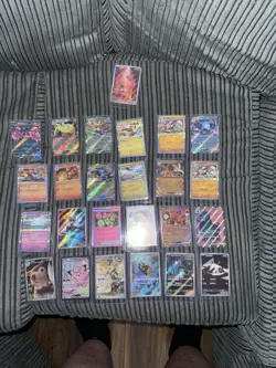 Pokemon TCG Korean and English Card Bundle All Near Mint Condition No Duplicates - Image 1