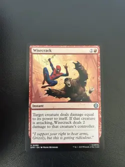 Wisecrack - MTG: Marvel's Spider-Man Regular Uncommon 98 - Image 1