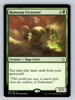 Ramunap Excavator (LP) Hour of Devastation HOU Magic MTG - Image 1
