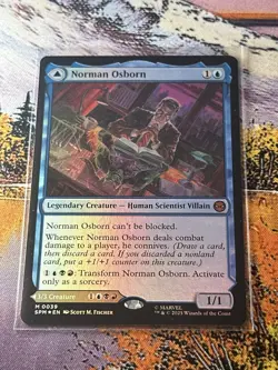 Norman Osborn // Green Goblin - Foil Marvel's Spider-Man MTG - Image 1