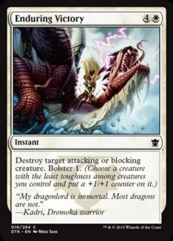 Enduring Victory - Medium Play MTG Dragons of Tarkir - Image 1