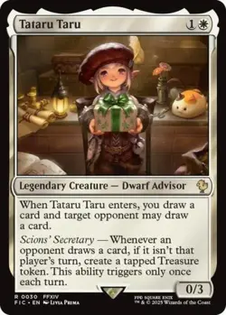 MTG English Tataru Taru NM Normal Commander: FINAL FANTASY - Image 1