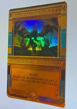 Consecrated Sphinx Masterpiece Series: Amonkhet Invocations Foil MTG - Image 2