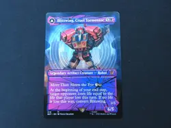 Blitzwing, Cruel Torm Shattered Glass NM [Transformers] Mtg Magic Free Tracking! - Image 1