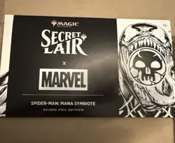 MTG Secret Lair x Marvel's Spider-Man: Mana Symbiote Raised Foil Edition Sealed - Image 1