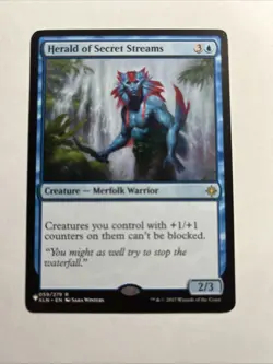 Herald of Secret Streams - The List Reprints MTG Plus Bonus Rare!!! - Image 1