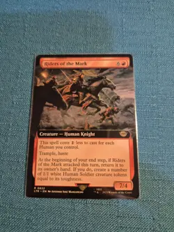 MTG LOTR Riders of the Mark EXTENDED ART #832 Lord of the Rings Magic Gathering - Image 1