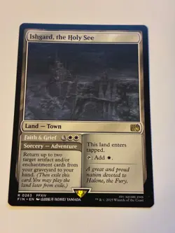 Ishgard, the Holy See #283 (NM) Final Fantasy FIN Magic MTG - Image 1