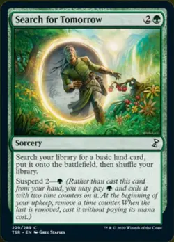 Search for Tomorrow - Near Mint MTG Time Spiral Remastered - Image 1
