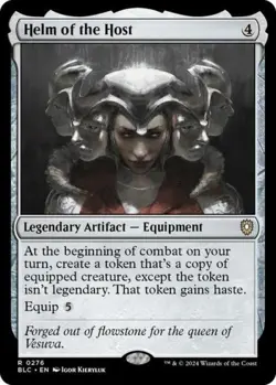 MTG English Helm of the Host NM Normal Commander: Bloomburrow - Image 1