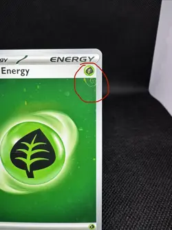 Pokemon TCG 151 HD Cosmo Grass Energy With HD MEW TAIL SWIRL - Image 2