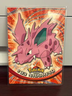 LP - Pokemon Topps Nidorino #33 TV Animation Edition Series 1 (Green Logo) - Image 1