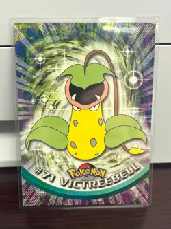 Pokemon Victreebel 71 Topps Series 1 TV Animation Edition Blue Label Non Foil - Image 1