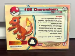 Charmeleon #05, Pokemon TCG Red Logo Topps TV Animation Edition, Reg, - Image 2